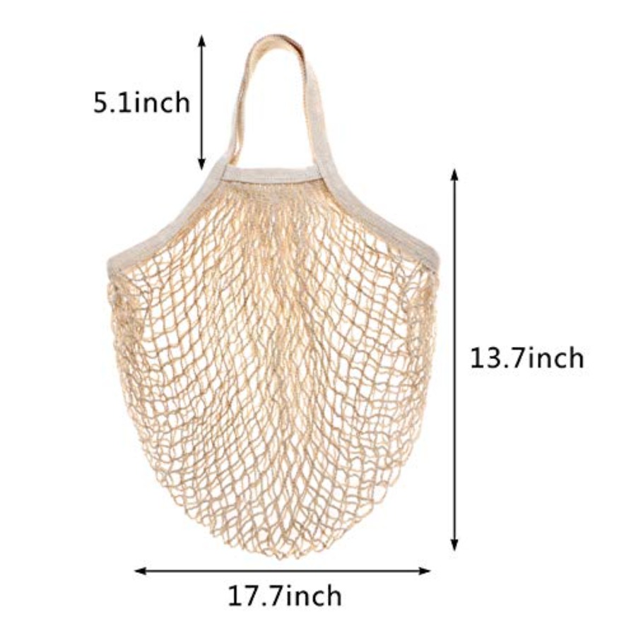 Cotton Mesh Produce Bags, Reus - Produce Bag Reusable Mesh avaliação e preço