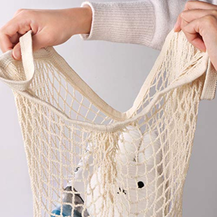 Cotton Mesh Produce Bags, Reus - Produce Bag Reusable Mesh avaliação e preço