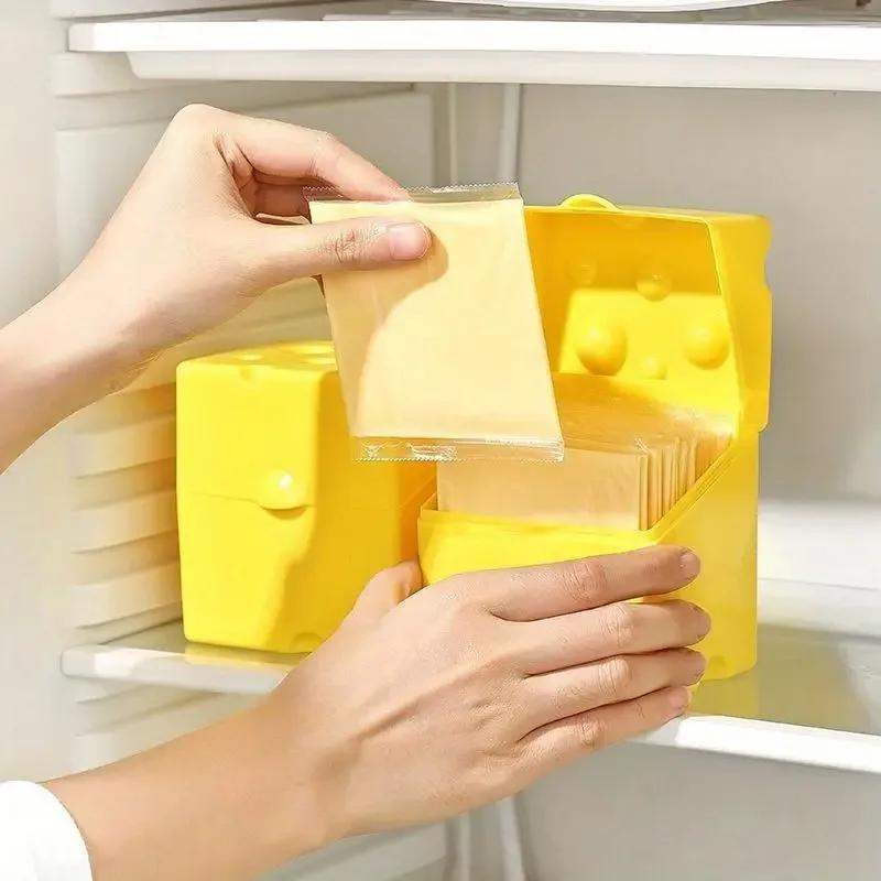 Practical Flip Lid Cheese Stor - Food Storage Practices avaliação e preço