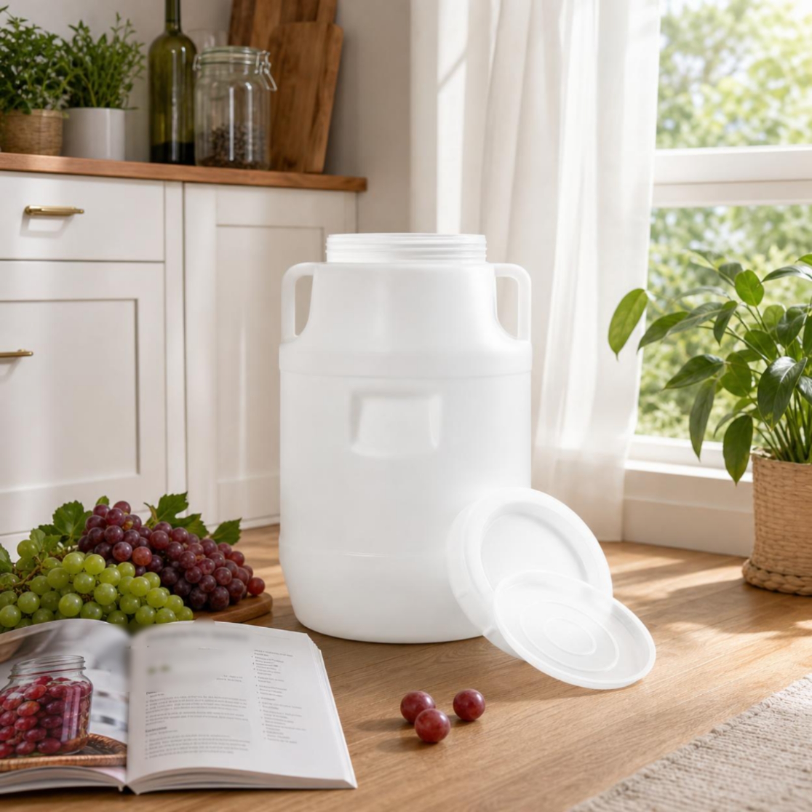 Fermentation Barrel with Lid S - Food Storage Is avaliação e preço