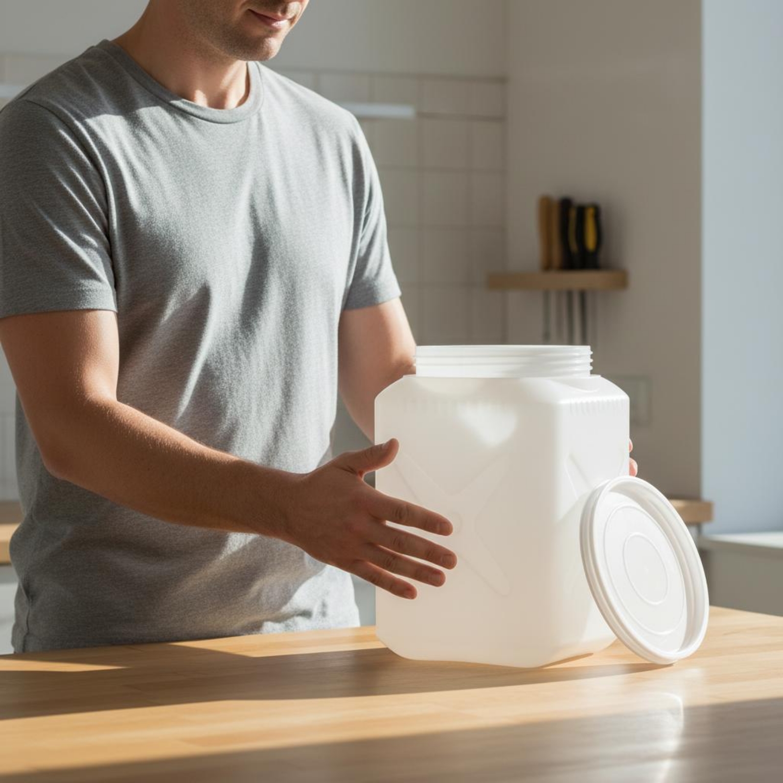 Fermentation Barrel with Lid S - Food Storage Is avaliação e preço