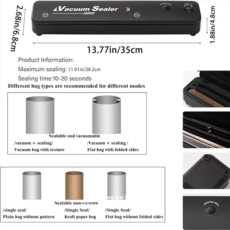 2026 High Quality Vacuum Seale - Vacuum Sealer Bag avaliação e preço