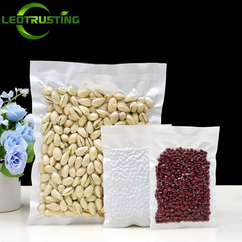 100PCS Open Top Clear White Va - Food Storage For Long Term avaliação e preço