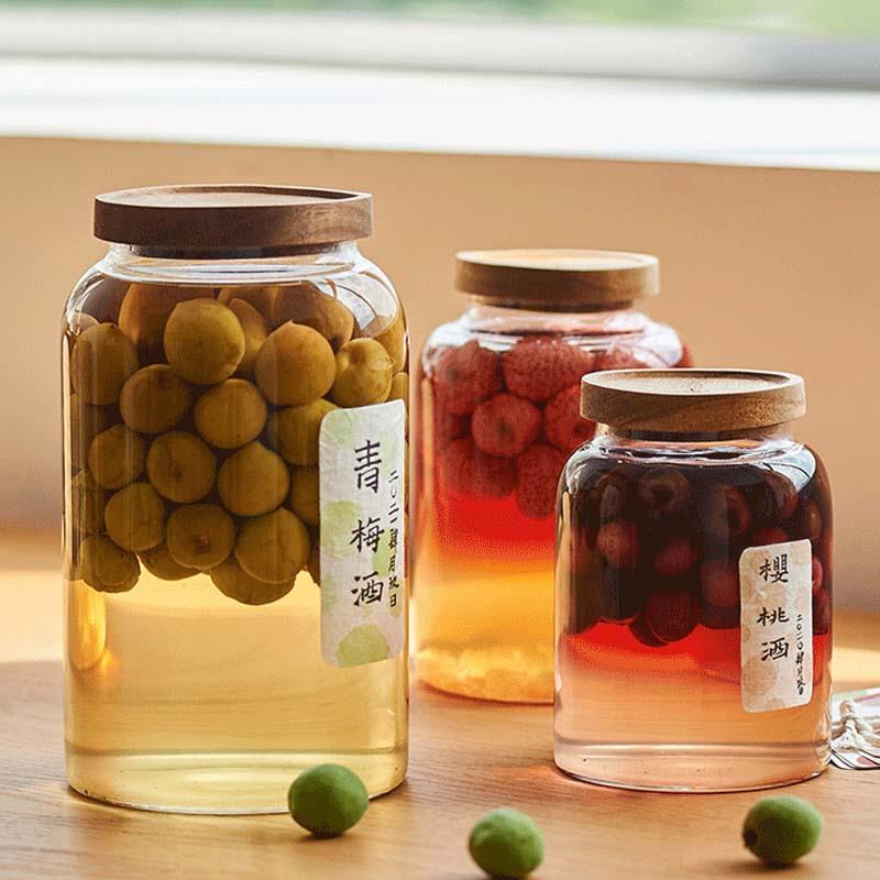 Large Capacity Glass Sealed Ja - Food Storage Glass Containers Large avaliação e preço