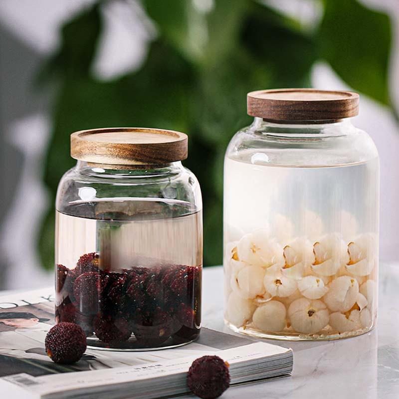 Large Capacity Glass Sealed Ja - Food Storage Glass Containers Large avaliação e preço