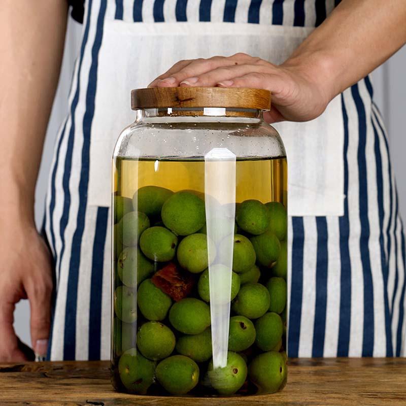 Large Capacity Glass Sealed Ja - Food Storage Glass Containers Large avaliação e preço