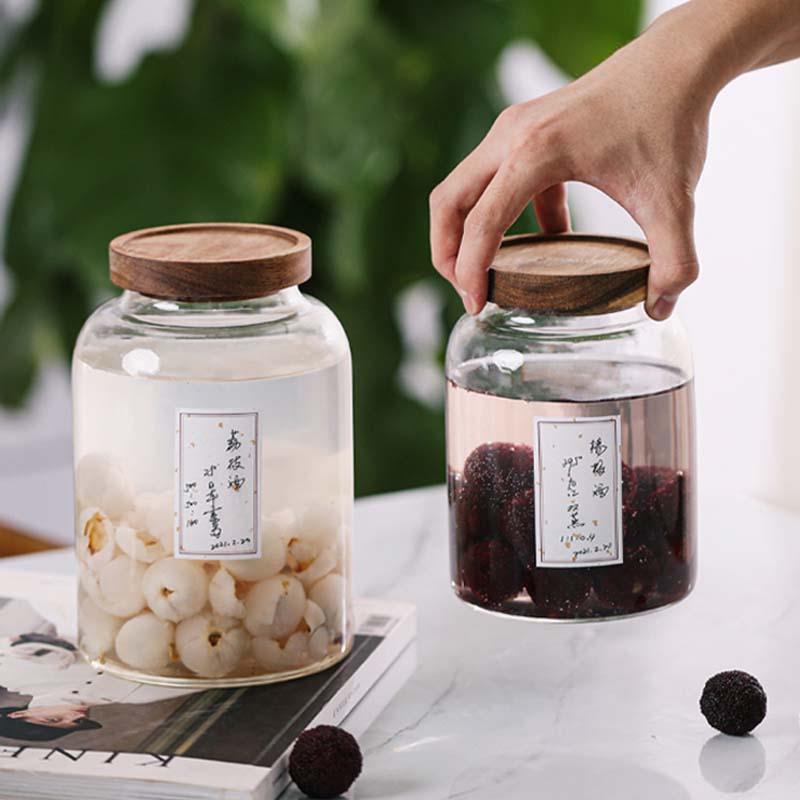 Large Capacity Glass Sealed Ja - Food Storage Glass Containers Large avaliação e preço