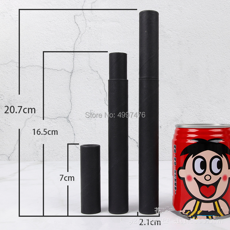 Kraft Tube Box with Cover Lid, - Food Storage Of Plants avaliação e preço