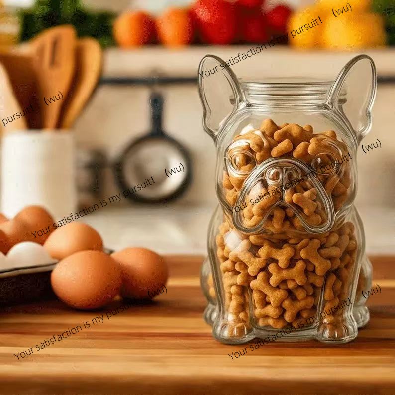 Dog Handling Container Bulldog - Food Storage Glass Containers Large avaliação e preço