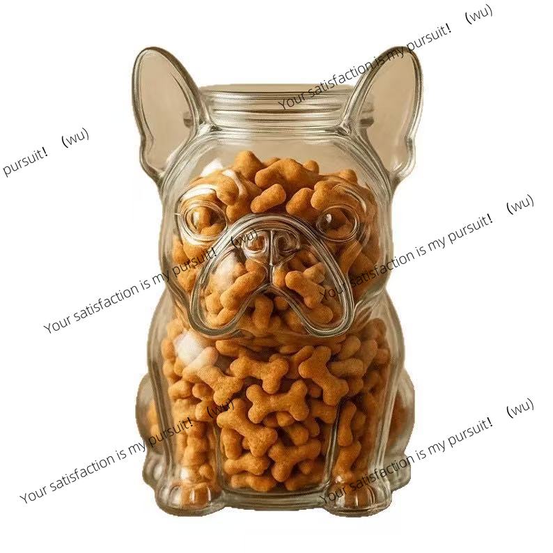 Dog Handling Container Bulldog - Food Storage Glass Containers Large avaliação e preço