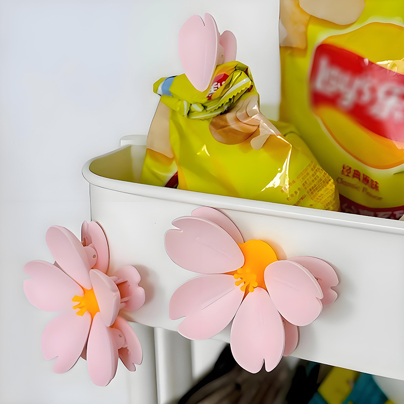 Sakura Magnetic Clip Creative  - Food Storage Of Plants avaliação e preço