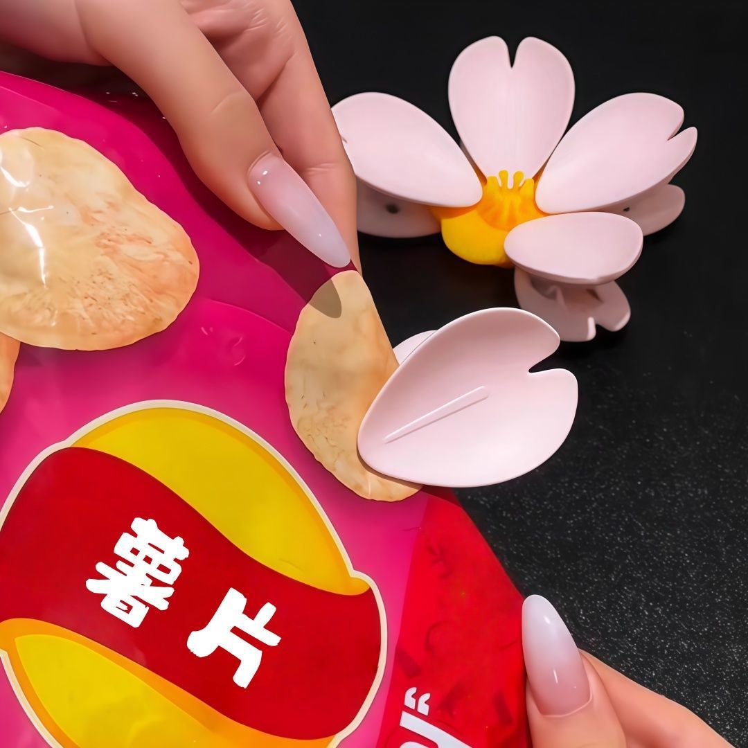 Sakura Magnetic Clip Creative  - Food Storage Of Plants avaliação e preço