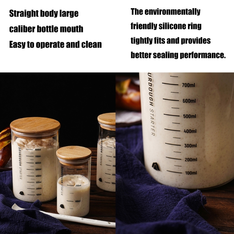 Sourdough Proofing Jar Kitchen - Food Storage Practices avaliação e preço