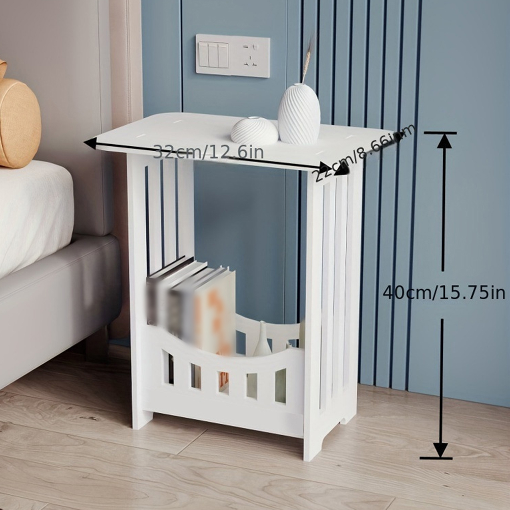 2/3 Tier Narrow End Table With - Food Storage Of Plants avaliação e preço