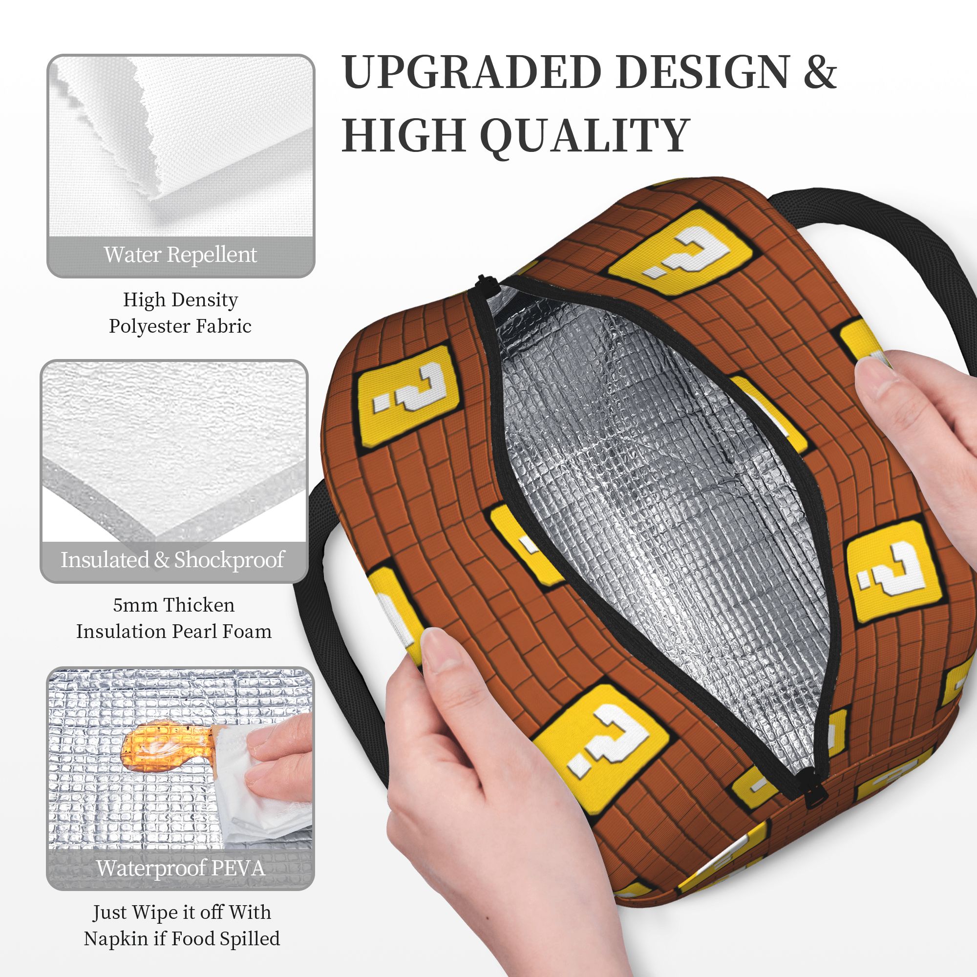 Insulated Lunch Tote Bag Japan - Food Storage Questions avaliação e preço