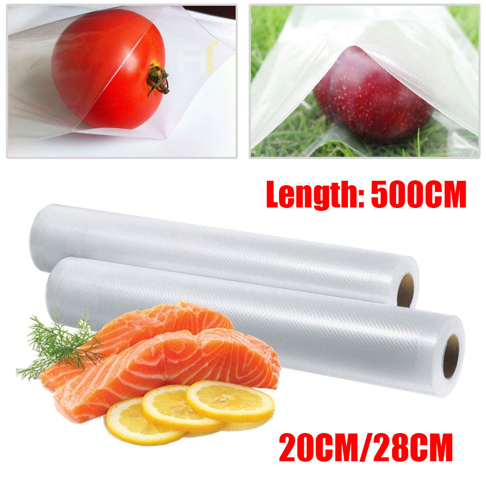 20X500Cm Heavy Duty Embossed V - Food Storage For Long Term avaliação e preço