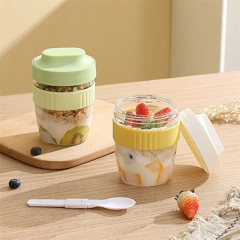480/570ml Breakfast Cup Portab - Food Storage Yogurt avaliação e preço