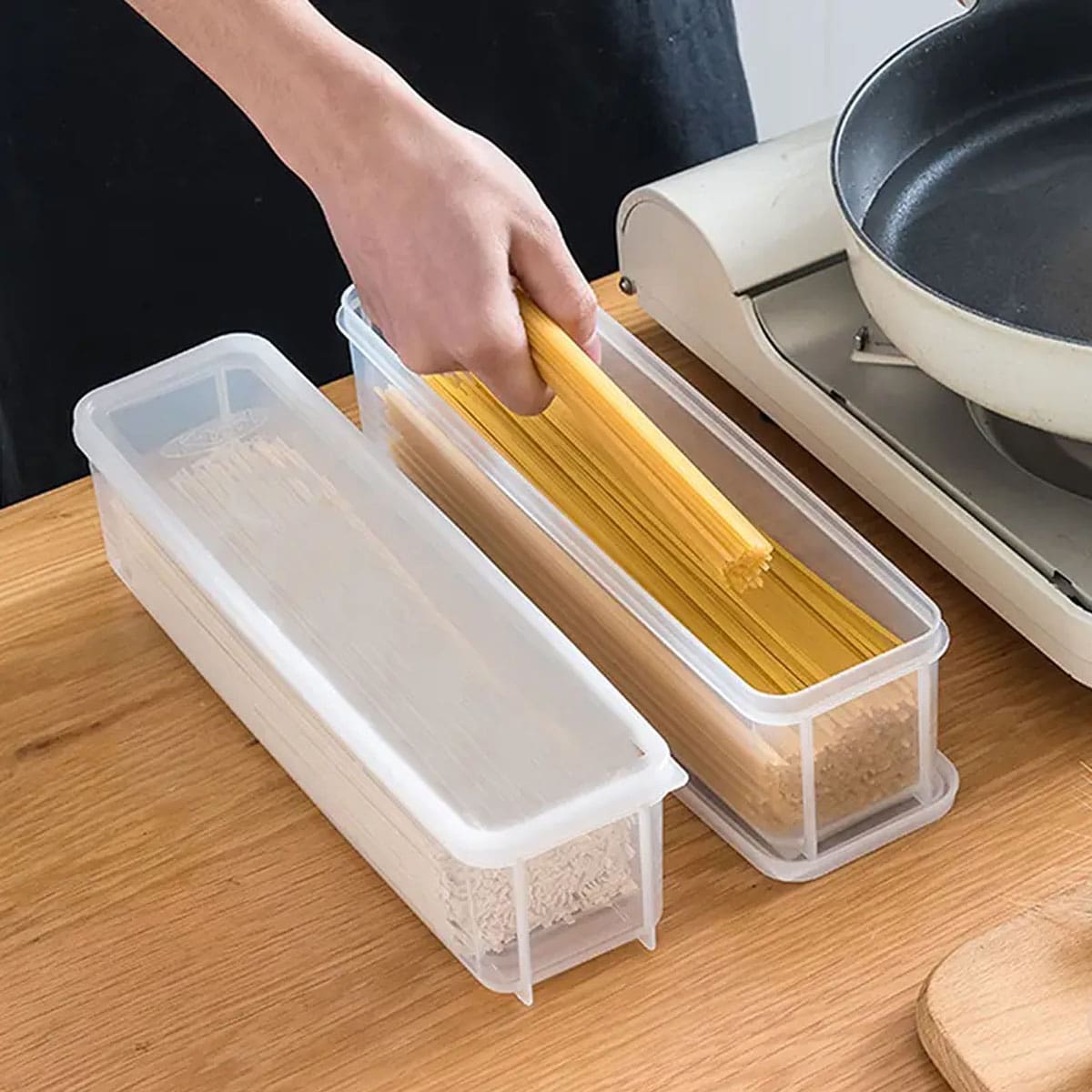 1 Plastic Transparent Storage  - Food Storage Equipment avaliação e preço