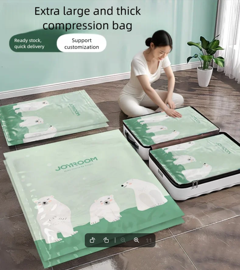3Pcs Vacuum Compression Bags S - Vacuum Sealer Bag avaliação e preço